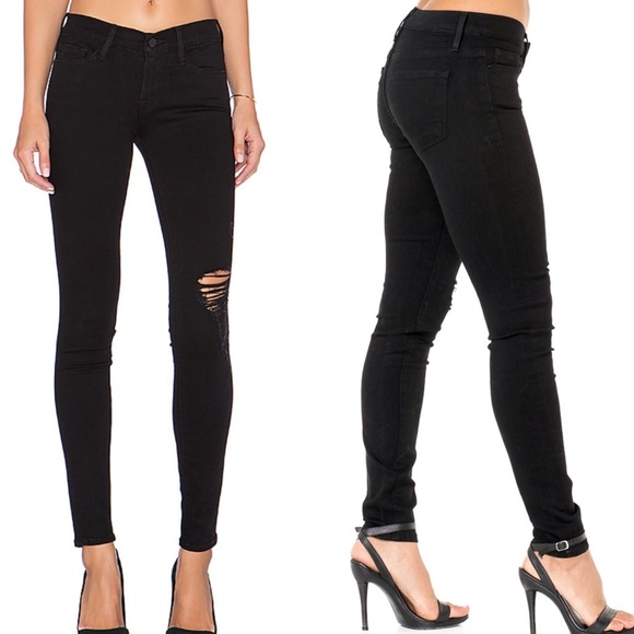 Frame Denim Denim - Frame Denim Le Skinny De Jeanne Britton Size 30